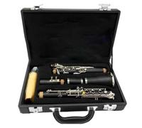 Clarinet Beginners Blackwood Clarinet Bb Bakelite 17 Keys Instrument With Mouthpiece Reed