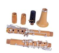 Clarinet Beginners Boxwood Wood Professional Clarinet Bb 18 Keys Clarinete Copper-Nickel