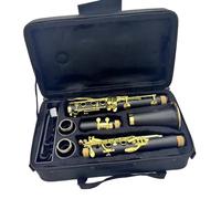 Clarinet Beginners Clarinet Bakelite Wood-Wind B 17 Keys Instrument Professional Musical Instrument With Case