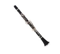 Clarinet Beginners Clarinet Clarinet Instrument In B Flat For Beginners To Perform For Grade Examination Plastic Bakelite Tube Body Nickel Silver Plated (Color : 50)