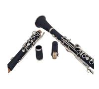 Clarinet Beginners Clarinete German G Tune 18/20 Keys Clarinet Resin Body Material Nickel Plated Key (Color : 20)