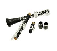 Clarinet Beginners Ebony Clarinet/clarinet Instrument B Flat 17-key White Copper Keys Professional Performance Examination