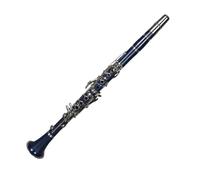 Clarinet Blue Color Silvering Keys Clarinet Bb Tone 17 Keys ABS Body Clarinet