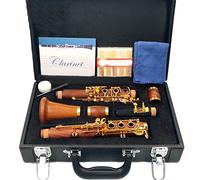 Clarinet C Keys Redwood Klarnet Gold Plated Beginner Clarinet