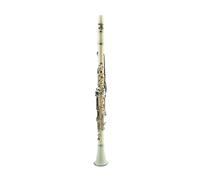 clarinet Clarinet G 20 Keys Plastic Black Tube Western Wind Instrument(White)