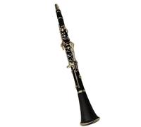 Clarinet Clarinet In C 17 Keys Ebony Body Gold-plated Keys Professional Instrument With Box