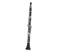 Clarinet Clarinet Musical Instruments Two Section Black Tube Professional Bb Tone 6 Rings 17 Keys(Type 1 Bb)