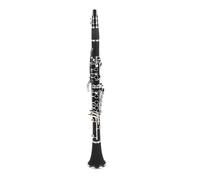 Clarinet Clarinet Two-section Pipe Bb Adult Beginners Professional Performance 17 Keys(Hard Bakelite)