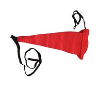Clarinet Cleaning Cloth, High Efficiency Sax Inner Tube Cleaner Lightweight, Reusable and Durable Suede Cloth for Woodwind Instrument Care (Red)