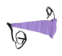 Clarinet Cleaning Cloth, High Efficiency Sax Inner Tube Cleaner Lightweight, Reusable and Durable Suede Cloth for Woodwind Instrument Care (Purple)
