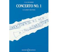 Clarinet Concerto No. 1: op. 73. Clarinet and Orchestra. Réduction pour piano avec partie soliste.