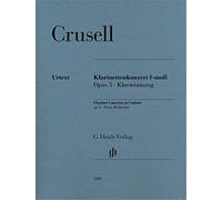 Clarinet Concerto - op. 5 - F minor - clarinet and orchestra - piano reduction with solo part - ( HN 1209 ): Klavierauszug
