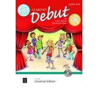 Clarinet Debut - Pupil's Book: UE21526: 12 Easy Pieces for Beginners - For Individual, Group or Whole-class Learning by James Rae(2010-01-01)
