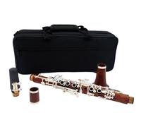 Clarinet Eb Tone Redwood Ebony Gold Plated/Silver Easy To Play