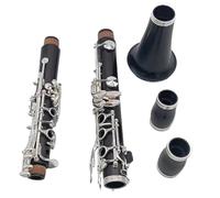 Clarinet Ebony Wood Clarinet 17 Keys Bb Tune Musical Instrument With Case Accessories