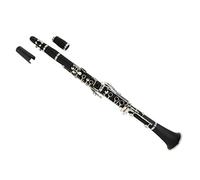 Clarinet for Beginner 17-key B Flat Clarinet Synthetic Bakelite Clarinet Double Two Knot Woodwind For Amateur Beginner Student Clarinet Set