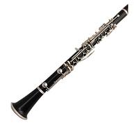 Clarinet for Beginner 17-key BB-tuned Clarinet Double-regulating Tube Clarinet Synthetic Wood Ebony Bakelite Black Wind Instrument Adult Beginner Grade Test Student Clarinet Set (Color : Ebony)