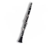 Clarinet for Beginner 17-key BB-tuned Clarinet Double-regulating Tube Clarinet Synthetic Wood Ebony Bakelite Black Wind Instrument Adult Beginner Grade Test Student Clarinet Set (Color : ABS)
