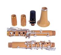 Clarinet for Beginner Boxwood Wood Professional Clarinet Bb 18 Keys Clarinet For Beginners And Professional Players Student Clarinet Set