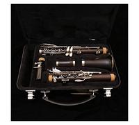 Clarinet for Beginner Duet Intermediate Wooden Clarinet Bb Key 17 Keys 6 Rings Key System Boehm Fingering Intermediate Clarinet Student Clarinet Set