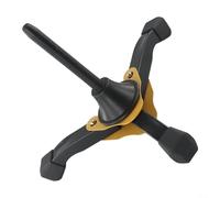 Clarinet Holder with Foldable Tripod Base Ideal for Flutes and Oboes on the Move (Yellow)
