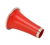 Clarinet Horn Tube, Full Sound Quality, Plated Ring, Lightweight Replacement Part, ABS Clarinet Bell for Wind Instruments (CC29 Red)