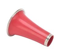 Clarinet Horn Tube, Full Sound Quality, Plated Ring, Lightweight Replacement Part, ABS Clarinet Bell for Wind Instruments (CC27 Pink)