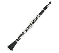 Clarinet Instrument 17-key Double Two-section Silver-plated Keys For Beginners, Professional Examination And Performance Clarinet Set