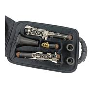 Clarinet Instrument 17-key Ebony B-flat Clarinet Woodwind Instruments For Beginner Adult Band Performances