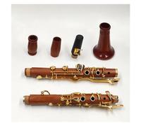 Clarinet Instrument 18 Keys G Tone Redwood Body Gold Plated Keys Clarinet With Clarinet Storage Case And Accessories