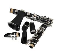 Clarinet Instrument Bb Tone Clarinet 17 Key Black Clarinet With Box Reeds Accessories Suitable For Student And Adults