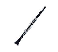Clarinet instrument Clarinet Black Wind Instrument Bakelite B Flat 17 Keys Silver Plated Keys Beginner Performance Woodwind Instrument