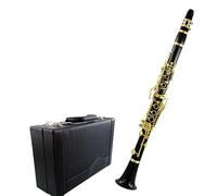Clarinet Instrument Professional Orchestra Performance Grade Clarinet In The Key Of C With Gold Plating clarinet Beginners