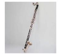 Clarinet Instrument Professional Playing Type Hard Rubber Body Nickel Plating Keys Clarinet Low C Bass Clarinet With Case