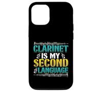 Clarinet Is My Second Language Carlinet Player Case for iPhone 12/12 Pro
