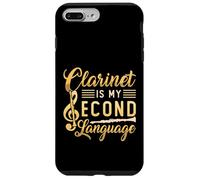 Clarinet Is My Second Language Carlinet Player Case for iPhone 7 Plus/8 Plus