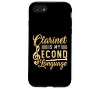 Clarinet Is My Second Language Carlinet Player Case for iPhone SE (2020) / 7/8