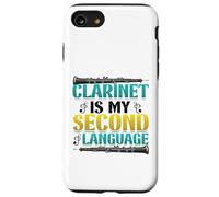 Clarinet Is My Second Language Carlinet Player Case for iPhone SE (2020) / 7/8
