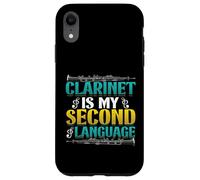 Clarinet Is My Second Language Carlinet Player Case for iPhone XR