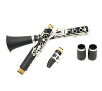 Clarinet Kit 17-key Double Two-section Bakelite Silver-plated Clarinet For Beginners And Professional Performance