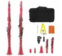 Clarinet Kit 17 Keys Clarinet Bb Professional For Concert Performance With Kit Reeds Accessories(4)