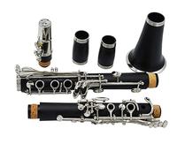 Clarinet Kit B-flat Clarinet 17-key Clarinet Instrument Bakelite Nickel-plated Keys For Beginners To Play