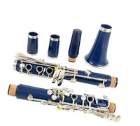 Clarinet Kit Bb Clarinet 17 Keys Blue Clarinete With Case
