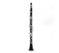 Clarinet Kit Clarinet 17 Keys B Flat Bakelite Ebony Beginner Exam Performance Level (Color : 12)