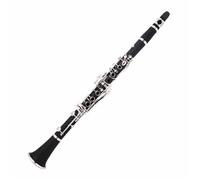 Clarinet Kit Clarinet B Flat Instrument Beginner Exam Performance ABS Bakelite Body(A)