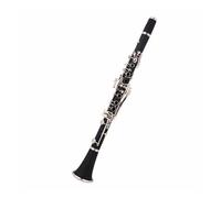 Clarinet Kit Clarinet B Flat Instrument Beginner Exam Performance ABS Bakelite Body Nickel Silver Plated(B)