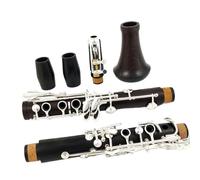 Clarinet Kit Clarinet Bb Wood Ebony Silver Plated 17 Keys