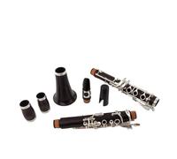 Clarinet Kit Ebony Clarinet Instrument 17 Keys B Flat Key Band Beginner Exam Professional Performance(3)