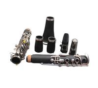 Clarinet Kit Made In Japan Bb Clarinet 17 Keys B Flat Bakelite Tube Nickel Plated Clarinet Black