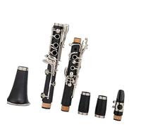 Clarinet Kit Made In Japan Bb Clarinet 17 Keys B Flat Musical Instruments Bakelite Tube Nickel Plated Clarinet